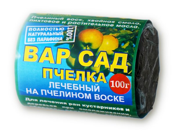 Вар Сад Пчелка – садовый вар, 100% натуральный – 100 г